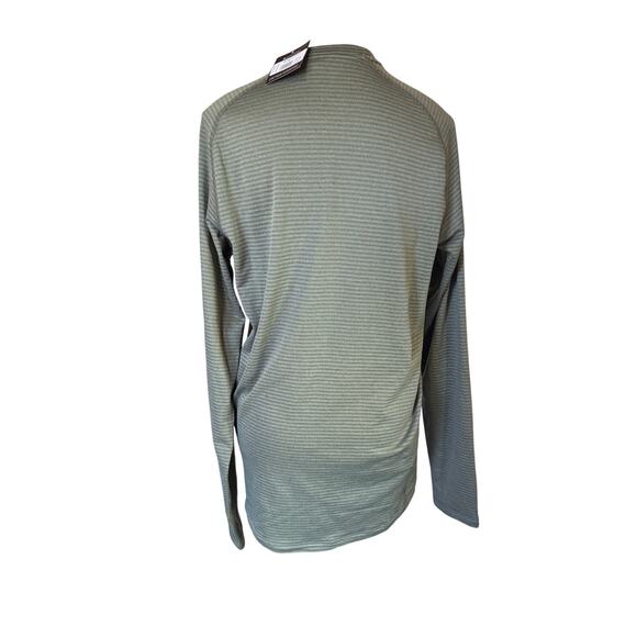 Eddy Bower Men's High Route Grid Air Long-Sleeve Crew small green nwt - Picture 4 of 5